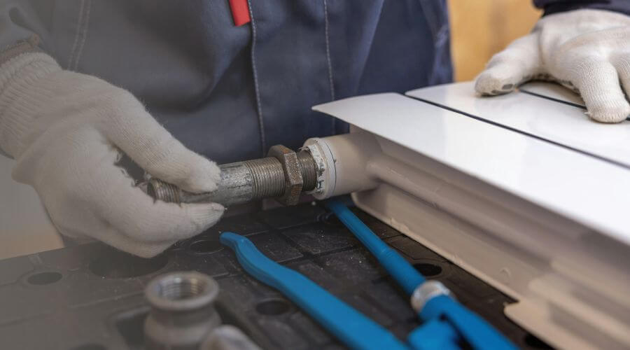 Professional water heater repair services in New Cambria, KS